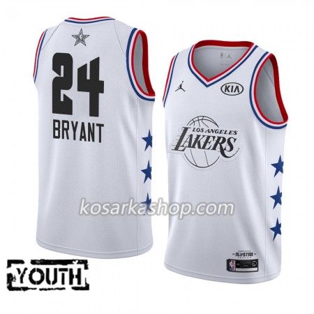 Dres Los Angeles Lakers Kobe Bryant 24 2019 All-Star Jordan Brand Bijela Swingman - Dječji
